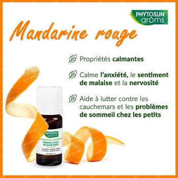 Phytosun Mandarine Rouge Huile Essentielle 10 ml