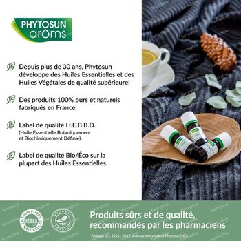 Phytosun Citronnelle Java Huile Essentielle Bio 10 ml