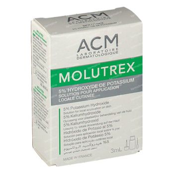 Molutrex 5% Solution 3 ml flacon
