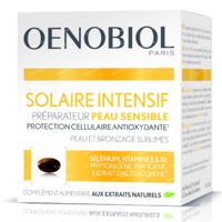Oenobiol Solaire Intensif Gevoelige Huid 30 capsules