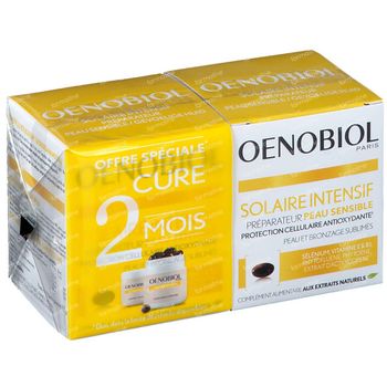 Oenobiol Solaire Intensif Peau Sensible DUO 2x30 capsules
