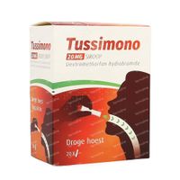 Tussimono 20mg Siroop Sticks 20 stick(s)