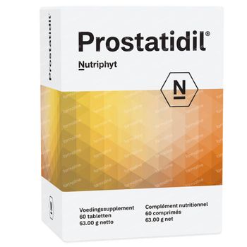 Nutriphyt Prostatidil Nieuwe Formule 60 tabletten