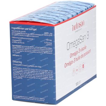 Nutrisan OmegaSan3 120 gélules souples