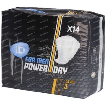 iD For Men Power Dry Level 3 14 st