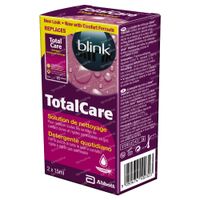 Blink Total Care Cleaner Solution Lentilles 2x15 ml