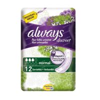 Always Discreet Incontinence Pad Normal 12 st