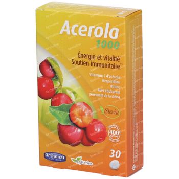 Orthonat Acerola 1000mg 30 comprimés