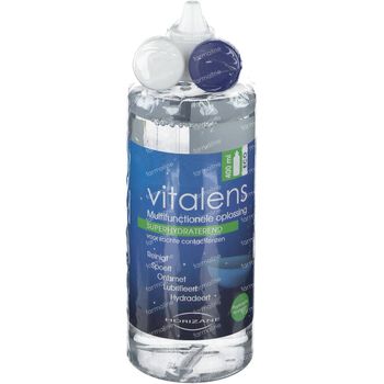 Vitalens - Produit Lentille - Solution Multifonction pour Lentilles de Contact Souples 400 ml