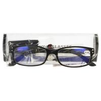 Pharma Glasses VisionBlue PC01 Zwart +0.00 1 st