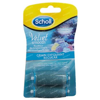 Scholl Velvet Smooth Regular Zeekristallen Navulling 2 st