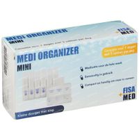 Fisamed Medi Organizer Mini Boîte Pilules 1 st