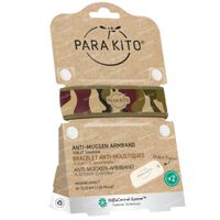 Para'Kito® Anti-Mosquito Wristband Graphic Camouflage Refillable 1 pièce