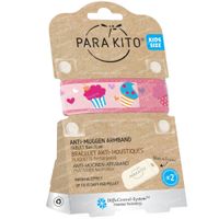 Para'Kito® Anti-Moustique Bracelet Kids Cupcakes Rechargeable 1 pièce