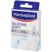 Hansaplast Silicone Soft 8 pansements