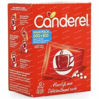 Canderel Navulling + 100 Tabletten GRATIS 500+100 tabletten