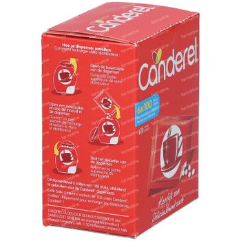 Canderel Recharge + 100 Comprimés GRATUIT 500+100 comprimés