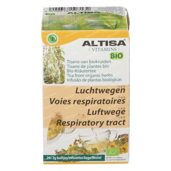 Altisa® Thé Voies Respiratoires Bio 20x2 g