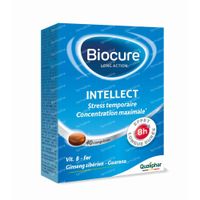 Biocure Intellect - Concentration, Mémoire, Vitamine 40 comprimés