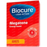 Biocure Megatone Energy Boost - Immunité, Vitamine 30  comprimés