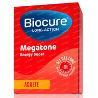 Biocure Megatone Energy Boost - Immunité, Vitamine 60  comprimés