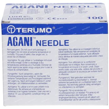 Terumo Agani™ 21g Ø 0.8mm - 38mm 100 naalden