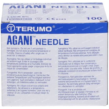 Terumo Agani™ 21g Ø 0.8mm - 16mm 100 naalden