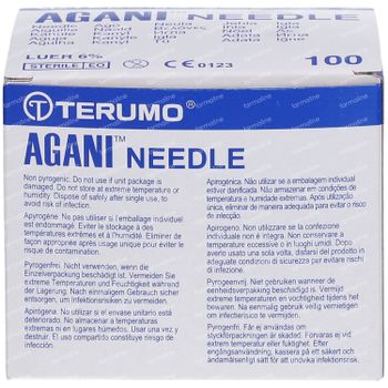 Terumo Agani™ 23g Ø 0,6mm - 32mm  100 naalden