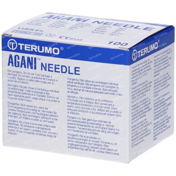 Terumo Agani™ 23g Ø 0,6mm - 25mm  100 naalden