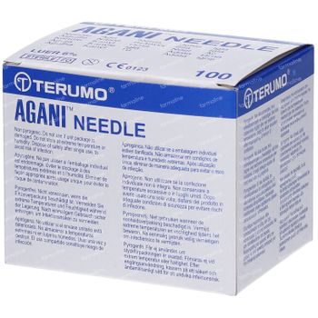 Terumo Agani™ 25g Ø 0.5mm - 16mm 100 naalden