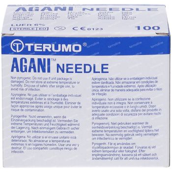 Terumo Agani™ 25g Ø 0.5mm - 16mm 100 naalden