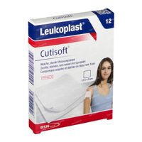 Leukoplast® Cutisoft® Non-Woven Steriel 7,5 x 7,5 cm 79995-00 12 stuks