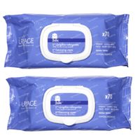 Uriage Baby 1st Cleansing Wipes DUO 2x70 st