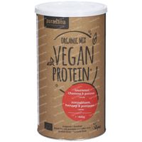 Purasana® Vegan Protein Mix Pompoen - Zonnebloempit - Hennepzaad Chocolade Bio 400 g
