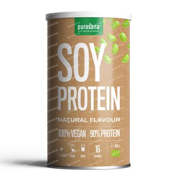 Purasana® Protéines Végétales Soja Naturel Bio 400 g