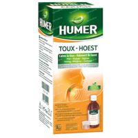 Humer - Hoestsiroop - Weegbree Honing Zoethout - Natuurlijk - Verlicht droge en natte hoest - vanaf 8 jaar - 170 ml