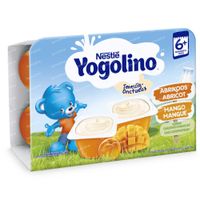 Nestlé Baby Yogolino Abrikoos-Mango 6x60 g