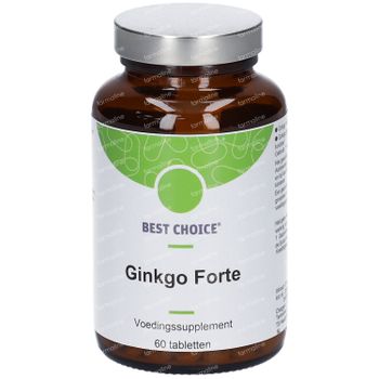 Best Choice Ginko Forte 60 comprimés