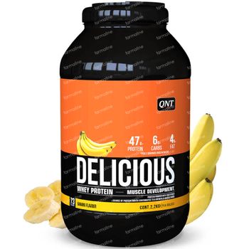 QNT Delicious Whey Protein Banane 2.2 kg