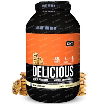 QNT Delicious Whey Protein Creamy Cookie 2.2 kg