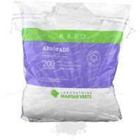 Abso Absopads Cotton 8x10cm 200 st