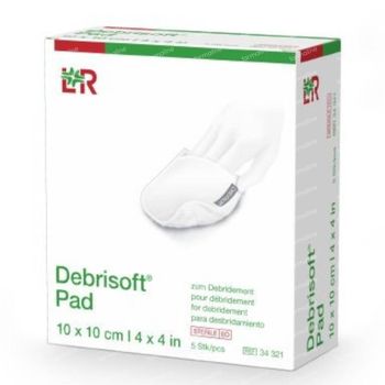 Debrisoft® Pad Stérile 10 x 10 cm 34321 5 pièces