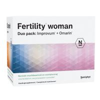 Nutriphyt Fertility Woman Duo Omarin + Improve 2x60 tabletten