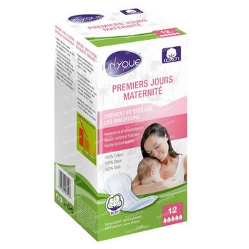 Unyque Maternity First Days Lingettes 12 st