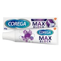 Corega Max Block Crème Adhesive 40 g