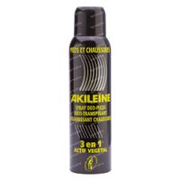 Akileïne Déodorant Anti-Transpiration/Désinfectant Pieds 150 ml spray
