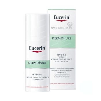 Eucerin DermoPURE HYDRA Aanvullende Verzachtende Crème Onzuivere Huid 50 ml