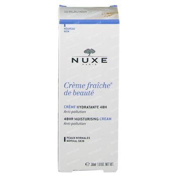 Nuxe Crème Fraîche De Beauté 48h Crème Hydratante Fusion 30 ml