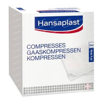 Hansaplast Gaaskompressen Soft 48660 50 st