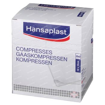 Hansaplast Gaaskompressen Soft 48660 50 st